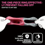 Thick Horse Penis Sleeve, 7.8'' Soft Silicone Animal Penis Sleeve Dildo Grith Extender With Penis Ring Ejaculation Delay For Men Couples