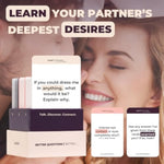Couples Card Game Perfect For Date Night - The Best Spicy Conversation Cards - 120 Cards - 3 Exciting Levels