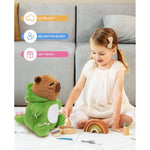 Capybara Plush Toy Cute Capybara Stuffed Animals Plush Soft Dinosaur Plush Pillow For Kids Animal Stuff Toy