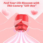 Vibrator Tongue Toy For Women - 6D Real Touch Big Mouth Sucking Vibrator Adult Toys, Discreet Mini Vibrators Rose Sex Toy, Clit Nipple Toys & Clitoral Pump Vibrater Mimic Oral Sex, Vibradores Sexual