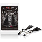Nipple Play Playful Tassels Nipple Clamps - Black