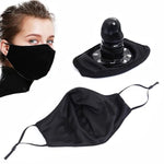 Mask Dildo Open Mouth Gag Face Mask Realistic Penis Gag Mask Bondage Restraints Bite Gag Bdsm Fetish Slave Sex Toy (Black)