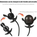 Inflated Silicone Super Big Butt Plug Dilator, G-Spot Stimulation Anal Plug Trainer Inflated Dildo, Anus Extender, Anal Training Kit,Vagina Pump Expander, Sm Masturbation Sex Toy