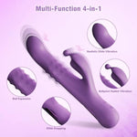 Wand Vibrator Sex Toys, Vibrating & Expanding Dual Ssimulation Vibrator - Adult Toys For Women Couples Pleasure