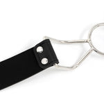 Sex Bondage Bdsm Toys O-Ring Mouth Gag, Sm Enthusiasts Adult Toy Adjustable Leather Bondaged Restraints(S)