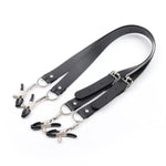 11Pcs Bdsm Kit Toys Sex Bondage Restraints, Labia & Nipple Clamps Blindfold Handcuffs Collar Paddle Sex Toys For Couple Black