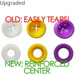 3Pcs Men Penis Pump Ring Silicone Penis Pump Sleeve Penis Extender Accessories - Penis Erection Enlarger Replacement Penis Girth Cock Pumps Back-Up Universal Pump Sleeve Sex Toy For Men