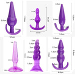 17 In 1 Anal Plug Set Pleasure Plug Toy For Women Men Butt Plugs Stick Beginner Training Kit Anales Beads