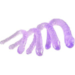 Double-Ended Dildo, Flexible Realistic Jelly Dildos Dong For Anal Play G-Spot Stimulator Sex Toys For Women Lesbians