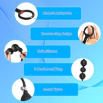 Silicone Analplugs Anal Beads For Women Expandable Butt Plugs For Men With Cock Ring Adult Sex Toys Massage Prostate Or G-Spot
