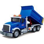 Kids Toys For 3 4 5 6 7 8 Years Old Boys, Large Dump Truck Toy With Lights, Sounds, Blue Toddler Friction Powered Truck Vehicle Toy For Boys Girls Birthday Gifts
