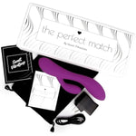 , The Perfect Match | Flexible Rabbit Vibrator, Sex Toy For Women & Couples, G Spot, And Clitoral Stimulator Vibrator (Lavender)