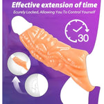 Monster Cock Sleeve Pennis Sleeve Girth Enhancer For Men, Penis Extender Penis Enlarger,Reusable Penis Sheath Soft Pennis Girth Sleeve To Enlarge And Prolong, Sex Toys For Men Couples