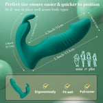 Vibrating Dildos For Women Sex Toy - 3In1 App Wearable Remote Vibrator Rose Sex Toy, Sex Pleasure Tools For Women With 9 Rabbit Clit Vibrator & 9 Thrusting Dildos Anal Toys G Spot Vibrator Sex Swing