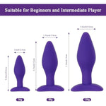 3Pcs Butt Plugs Training Set + 17.3 Inch Long Realistic Huge Thick Dildo