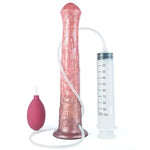 Squirting Dildo Horse Anal Dildo, Suction Cup Ejaculating Penis Silicone Female Adult Sex Toys For Women Couple