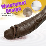 10.6" Thrusting Dildo Vibrator For Women, Realistic Vibrating Dildo With Remote Control Swing & 9 Vibrations Modes, Silicone Telescopic Dildos Sex Toys For Men Couple G-Spot Anal Stimulation