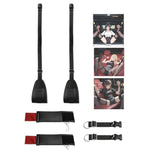 Car Restraint Set, Bondage Bdsm Kit For Couple With Adjustable Handcuff And Leg Strap, Adult Car Sex Toy Sm Slave Training, Sex Sling For Position Support Erotic Game Play, Kinky Travel Accessory