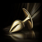 Metal Diamond Anal Plug Adult Sex Sm Toy Massage Bum Plug Adult Toys For Beginer And Advanced Players(L)