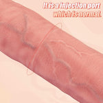 18.11 * 1.7 Inch Double Dildo Long Double Sided Dildo, Huge Silicone Double Ended Dildo For Anal Vaginal Stimulator, Thick Realistic Dildos With Vines For Couple Lesbian Gay, Big Anal Adult Sex Toys