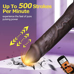 Thrusting Dildo Vibrator, Realistic Dildos For G Spot Anal Stimulation, Strong Suction Cup Silicone Vibrating Dildo Vibrators Adult Toy, Sex Toys For Women Mens, Consoladores Juguetes Sexuales