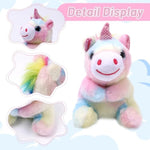 Unicorn Plush Shoulder Magnet Stuffed Animal Toys, Cute Plushies Gift Present For 3-8 Years Old Girls, Costume Accessories Shoulder Pals Kids Gifts