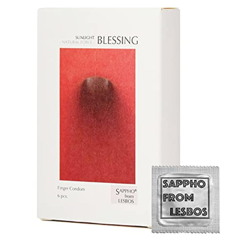 Finger Condom, Ultra-Thin Natural Latex Lubricated Finger Condoms For Intimate Moments Lesbian Couple Women, 6 Count, Natural Neroli Scented, 300Mg Lubricant, Skin-Friendly