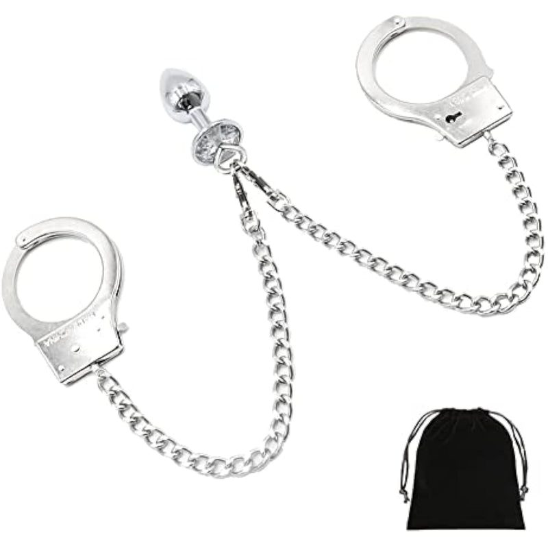 Butt Plush Plug Sex Heart Bell Anales Toy Plug Anal Butt Plug Sex Heart Metal Bell Anal Butt Plug For Sex Heart Shape Crystal Butt Plug With Traction With Bag