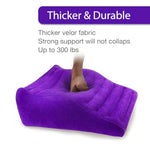 Curved Sex Pillow, Sex Toy Sex Furniture Inflatable, Velvety Sex Cushion Sex Position Pillow, Sex Toys For Couples Comfort, Deeper Penetration Couples Sex Toys Pillow For Bedroom