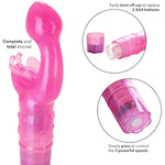 Original Butterfly Kiss Vibrator - Multi-Speed Waterproof Vibe – Adult Sex Toys For Couples - Clitoral G Spot Massager – Pink