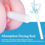 Sex Toy Cleaner Care Kits for Sex Doll Cleaning Male Masturbator, 5Pcs Pocket Pussy Anal Cleaner Adult Male Toy Reusable Drying Rod Lube Lubricant Applicator 224ml Bulb Douche Washer Maintenance Set