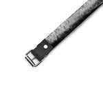 Kaytlyn Bdsm Collar – Handmade Latigo Leather Bondage Collar With Faux Chinchilla Fur Lining – Couples Sex Toys – Bondage Gear & Accessories – Adult Sex Toys & Games (Small, Black)