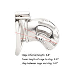 Metal Male Chastity Cage For Men Steel Ergonomic Design Cock Cage Adult Game Sex Toy J9245
