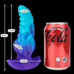 6.5 Inch Liquid Silicone Wearable Tentacle Dildo With Flared Base For G-Spot Stimulation Safe Insertion Adult Sex Toy For Men And Women Couples Anal Play Masturbation