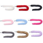 Multi-Function Fox Tail Fur Anal Butt Plug Sex Toys For Sm & Cospaly Role Play Stainless Steel Plug Red