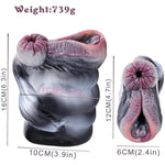 Monster Zebra Male Masturbation Double Opening Track, Masturbation Sleeve Realistic Pocket Animal, Adult Sex Toy For Men, Reusable Male Masturbation Cup Man Pocket Toy(6189)