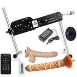Unisex Sex Machine Multi-Speed App Control Automatic Thrusting Machine Suit With Dildos For Men And Women,Variety Of Accessories Replaceable (A5 Black)