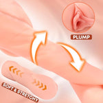 Male Masturbators Sex Toys Sex Dolls For Men - 2 In 1 Realistic Pocket Pussy Adult Sex Toys For Men, Plump And Fleshy Pocket Pussies Male Stroker Blowjob Toys For Man Masturbation Vaginal Anal