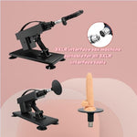 Sex Machine with Remote Controller Adjustable Angle & Speed Dildo Machine