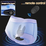 Inflatable Butt Plug Anal Vibrator, Silicone Prostate Massager With 10 Modes Remote Control, G-Spot Stimulation Anal Plug Trainer Dilator, Sm Masturbation Sex Toy