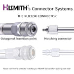 9.85” Silicone Dildo With Kliclok System, 7.8” Insertable Length - 2.26 Max Width, Tapered Anal Sex Toy For Sex Machine