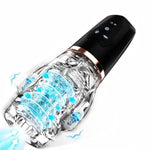 The Original Male Rose 2 Gawk Gawk 2.0 - Rechargeable Vibrating Sucking Masturbator, Dual-Side Motors With 10 Vibration & 5 Sucking Modes, Portable, Handheld Men Rose Toy