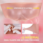 Realistic Penis Sleeve Cock Sleve Enlarger, Strap-On Dildo Harness, Silicone Wearable Dildo Panties, Male Hollow Strap On,Enhancement Adult Sex Toys - Pumps & Enlargers For Men Couples