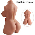 Shemale Sex Doll Torso Sex Toys With Reslistic Dildo Soft Breast Transsexual Adult Toys Male Masturbators Unisex Anal Sex Stroker For Couple Men Women 17Lbs