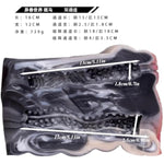 Zebra Masturbation Machine Simulates Animal Shape Abnormity Airplane Cup Double Channel Liquid Silicone Male Manual Sex Toy With Animal Texture, Realistic Animal Vagina