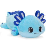 Axolotl Plush, 13" Soft Stuffed Animal Plush Toy, Cute Axolotl Plushies Pillow, Kawaii Plushies Dolls For Kids, Blue Axolotl Gift For Girls Boys