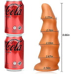 Liquid Silicone Anal Butt Plug Sex Toys Ultral Soft Anal Trainer Anal Plugs Flexible Anus Dilator Anal Plug Adult Sex Toys For Men Women Masturbation G-Spot Stimulator Butt Plugs Dildo (M)