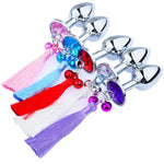 Sex Toys Metal Butt Plug Pleasure Anal Plug Sex Restraints Toys Nipple Clamp Kit Adult Sex Toy Anal Trainer For Couple Beginner