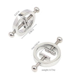 Nipple Clamps Nipple Toys Bdsm Sex Toys Adjustable Weight Nipple Clamps Torture Stimulation For Men Women Couples Sex Pleasure Bondage Nipple Clips For Adult Play