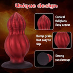 Anal Plugs For Men Gourd Realistic Knot Dildos Monster Butt Plugs Vaginal Dilators Couple Large Stretch Trainers Adult Sex Toys (L)